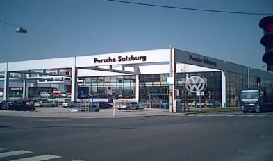 Neubau Porschehof KFZ Betrieb Vogelweiderstraße Salzburg